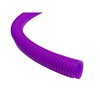 Kable Kontrol Kable Kontrol® Convoluted Split Wire Loom Tubing - 1/4" Inside Diameter - 10' Length - Purple WL901-10-PURPLE